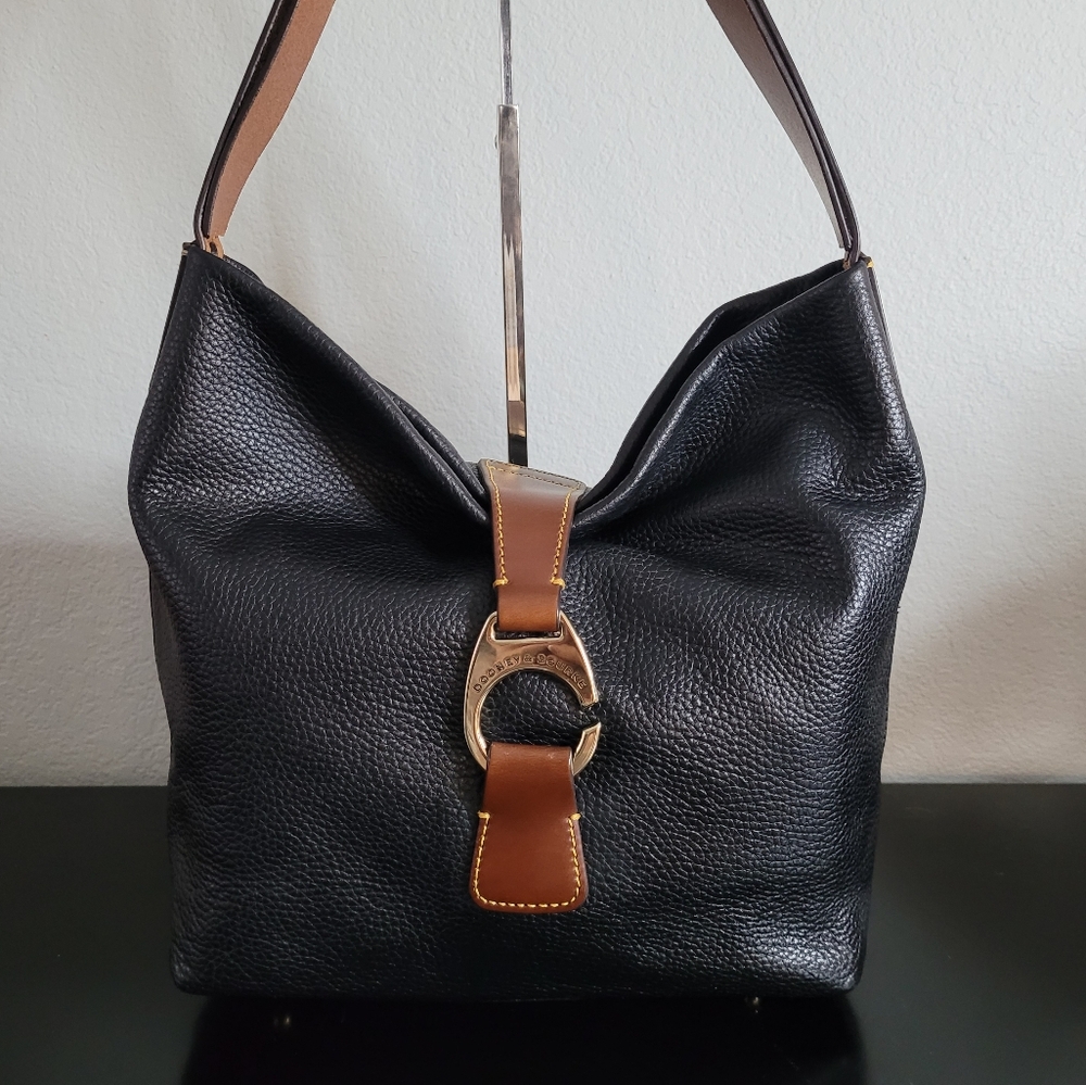 Dooney  and  Bourke  Derby Florentine Hobo - Picture 2 of 14